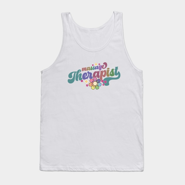 Massage Therapist Tank Top by Zedeldesign